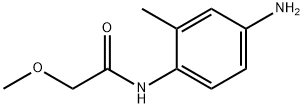 N-(4-amino-2-methylphenyl)-2-methoxyacetamide(SALTDATA: FREE) Struktur