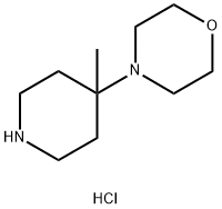 4-(4-Methylpiperidin-4-yl)Morpholine dihydrochloride Struktur