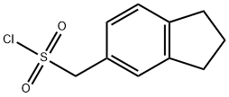 Indan-5-ylmethanesulfonyl chloride|
