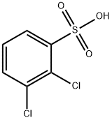 2,3-Dichloro-benzenesulfonic acid Struktur
