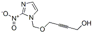 2-Butyn-1-ol, 4-((2-nitro-1H-imidazol-1-yl)methoxy)- Structure