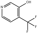 3-Hydroxy-4-(trifluoromethyl)pyridine Struktur