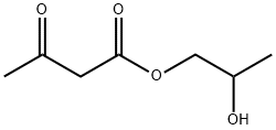 2-hydroxypropyl acetoacetate Struktur