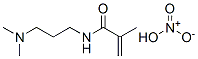 N-[3-(dimethylamino)propyl]methacrylamide mononitrate Structure