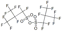1,1,2,3,3,3-hexafluoro-2-(trifluoromethyl)propane-1-sulphonic anhydride Struktur