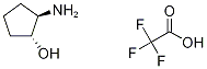 (1R,2R)-2-AMino-cyclopentanol Trifluoroacetate Struktur