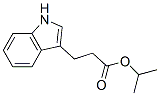 isopropyl 1H-indole-3-propionate Struktur