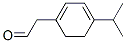 4-(isopropyl)cyclohexadieneacetaldehyde Struktur