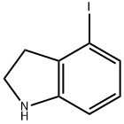 4-IODO-2,3-DIHYDRO-1H-INDOLE Struktur