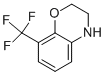 8-Trifluoromethyl-3,4-dihydro-2H-benzo[1,4]oxazine Struktur