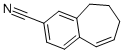 8,9-DIHYDRO-7H-BENZOCYCLOHEPTENE-2-CARBONITRILE Struktur