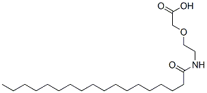 [2-(stearoylamino)ethoxy]acetic acid Struktur