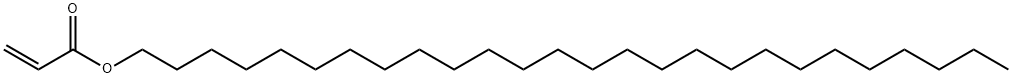 hexacosyl acrylate  Struktur