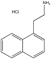 2-(1-萘基)乙胺 鹽酸鹽, 942-05-2, 結(jié)構(gòu)式