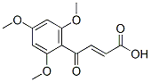 4-オキソ-4-(2,4,6-トリメトキシフェニル)-2-ブテン酸 化學(xué)構(gòu)造式