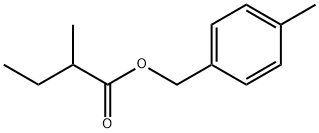 4-methylbenzyl 2-methylbutyrate Struktur