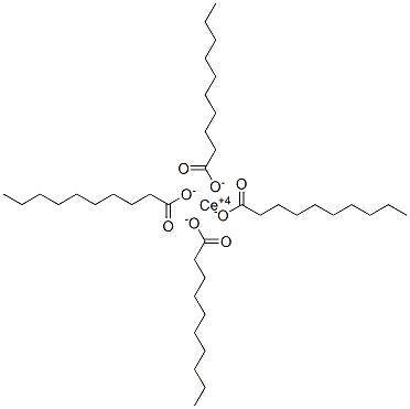 cerium(4+) decanoate Struktur