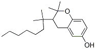 3,4-dihydroisonon-7-yl-2,2-dimethyl-2H-benzopyran-6-ol Struktur
