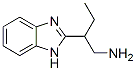 Benzimidazole, 2-[1-(aminomethyl)propyl]- (7CI,8CI) Struktur