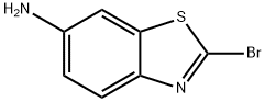 6-Benzothiazolamine, 2-bromo- Structure