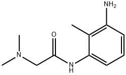 N1-(3-AMINO-2-METHYLPHENYL)-N2,N2-DIMETHYLGLYCINAMIDE Struktur