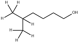 5-Methylhexanol-d7 Struktur