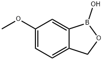 2,1-Benzoxaborole,1,3-dihydro-1-hydroxy-6-Methoxy Struktur