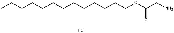 Tridecyl 2-Aminoacetate Hydrochloride Struktur