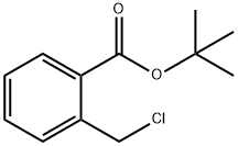 2-Chloromethyl-benzoic acid tert-butyl ester Struktur