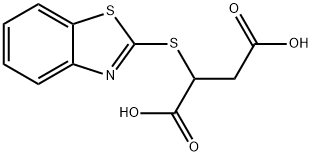 2-(1,3-BENZOTHIAZOL-2-YLTHIO)SUCCINIC ACID|2-(1,3-苯并噻唑-2-硫)丁二酸