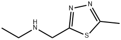 1,3,4-Thiadiazole-2-methanamine,  N-ethyl-5-methyl- Struktur