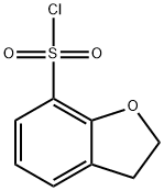 2,3 -二氫- 1 -呋喃- 7 -磺酰氯, 953408-82-7, 結構式