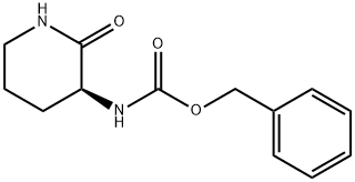 (S)-3-(CBZ-氨基)-2-哌啶酮 結(jié)構(gòu)式
