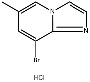 8-BROMO-6-METHYLIMIDAZO[1,2-A]PYRIDINE, HCL, 957120-41-1, 結(jié)構(gòu)式