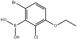 6-Bromo-2-chloro-3-ethoxyphenylboronic acid price.
