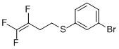 1-Bromo-3-(3,4,4-trifluoro-but-3-en-1-yl)-benzene
 Struktur