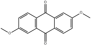 2,6-Dimethoxy-9,10-anthraquinone Struktur
