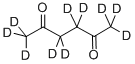 2,5-HEXANEDIONE-D10 Struktur