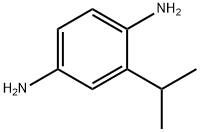 1,4-Benzenediamine,2-(1-methylethyl)-(9CI) Struktur