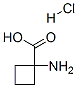 1-Aminocyclobutanecarboxylic Acid Hydrochloride Struktur