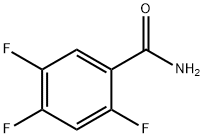 2,4,5-TRIFLUOROBENZAMIDE Struktur
