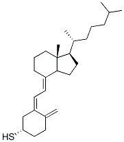 3-thiovitamin D3 Struktur