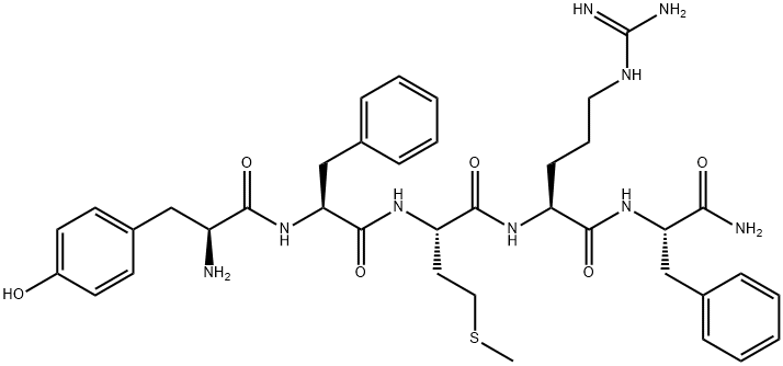 H-TYR-PHE-MET-ARG-PHE-NH2|H-TYR-PHE-MET-ARG-PHE-NH2