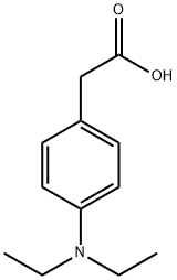 2-(4-(DIETHYLAMINO)PHENYL)ACETIC ACID Struktur