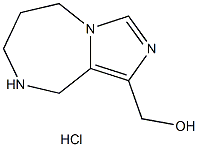 6,7,8,9-Tetrahydro-5H-imidazo[1,5-a][1,4]diazepin-1-ylmethanol hydrochloride Struktur