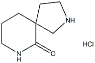2,7-Diazaspiro[4.5]decan-6-one hydrochloride Struktur