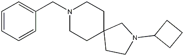 2,8-Diazaspiro[4.5]decane, 2-cyclobutyl-8-(phenylmethyl)- Struktur