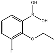 3-FLUORO-2-ETHOXY-BENZENEBORONIC ACID Structure