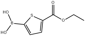 5-Ethoxycarbonylthiophene-2-boronic acid Struktur