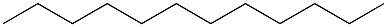 n-Dodecane Struktur